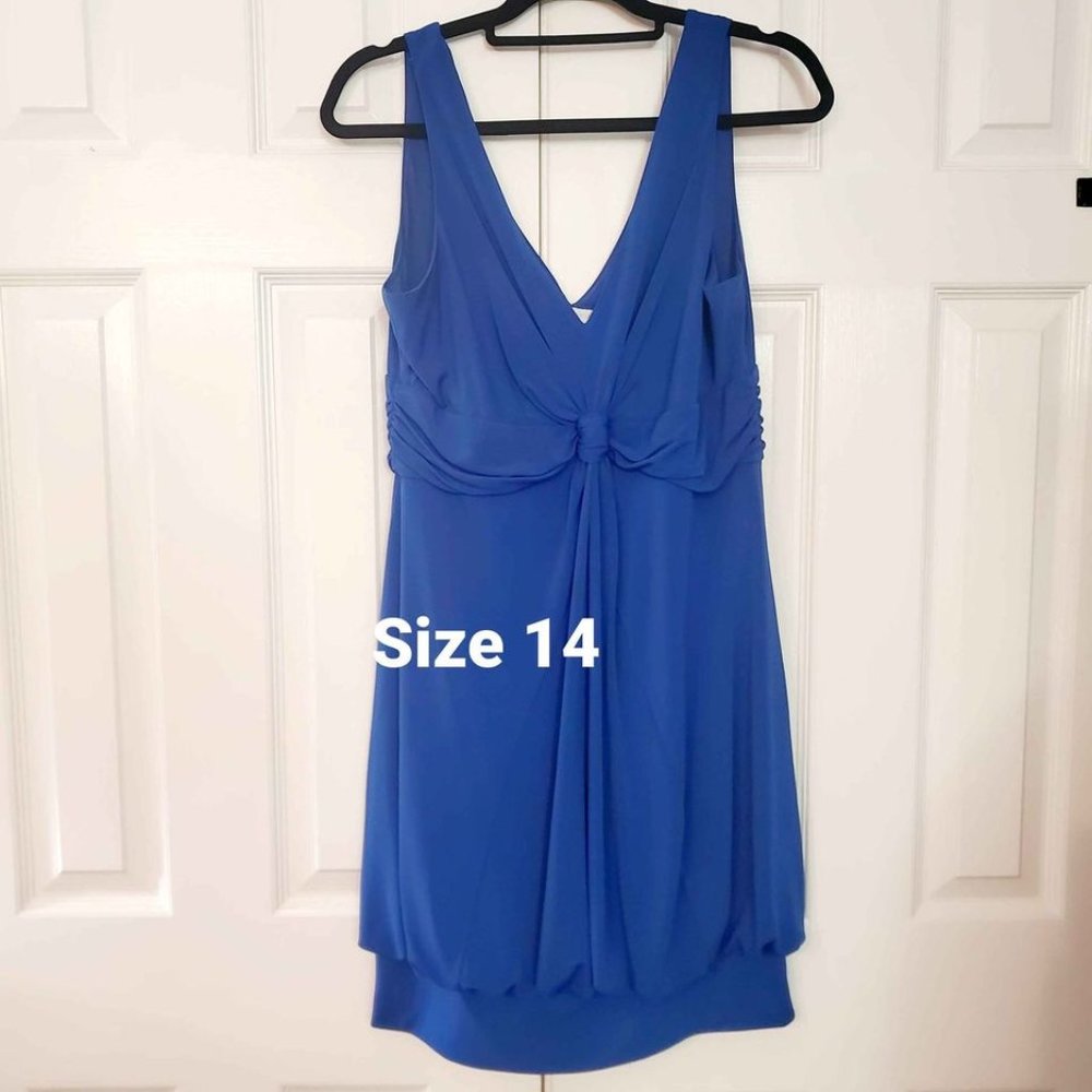 Women's Sleeveless Balloon Bottom Dress Size 14